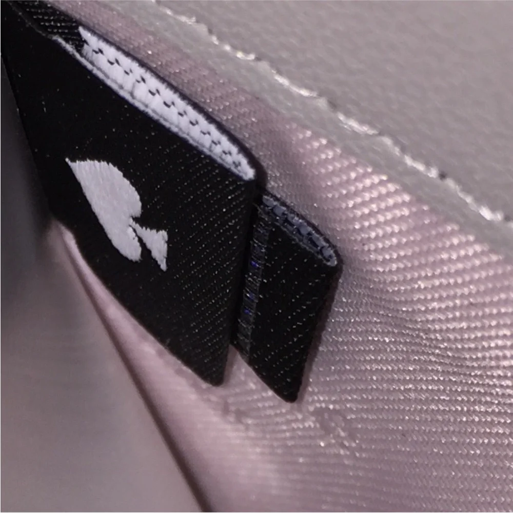 New! Kate Spade Silver Glitter Large Continental Wallet – Lunar Light (NWOT) - Picture 10 of 10